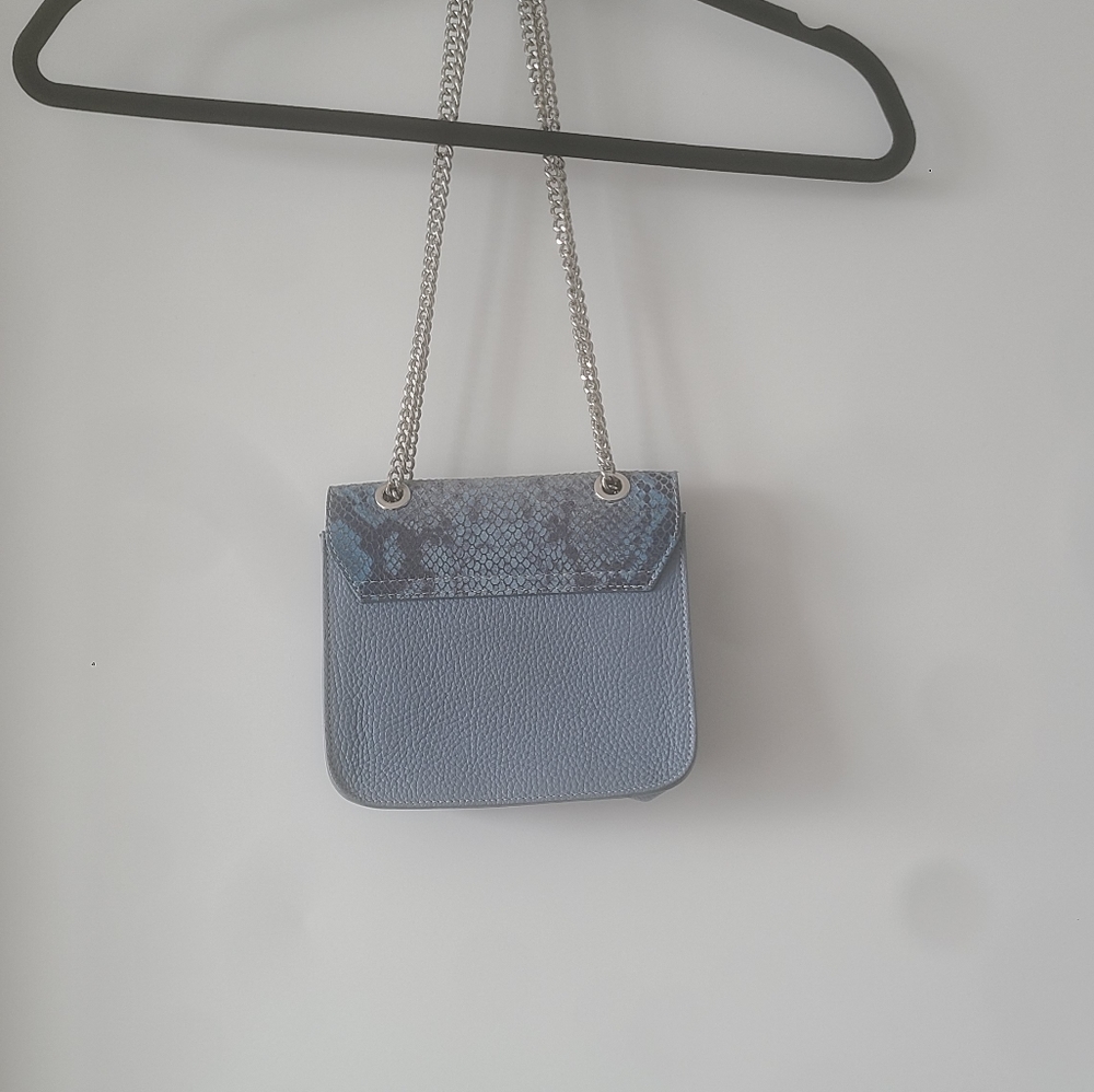 Blue Python Leather Purse - Picture 4 of 8